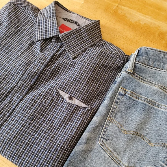 Report Collection Mens Button Down - Picture 3 of 9